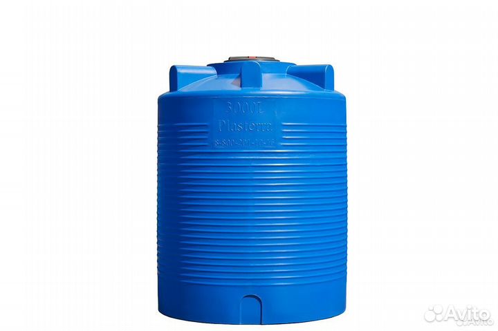 Бочка пластиковая пищевая VL 3000л