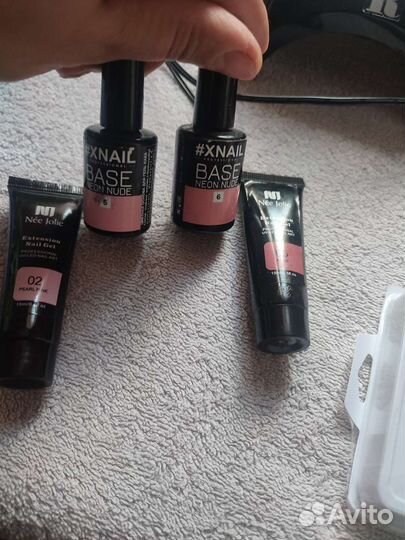 Маникюрный набор с лампой