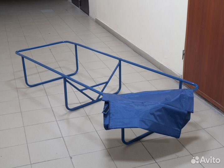 Раскладушка Следопыт тишь синяя