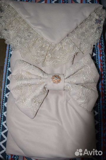 Одеяло на выписку (лето или тёплая весна-осень)