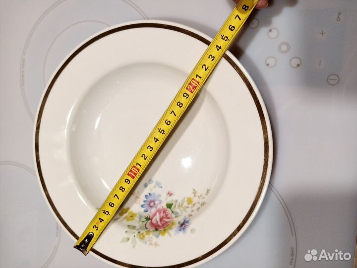 Блюдо СССР глубокое Дулевский фарфор