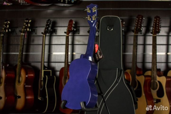 Укулеле с рисунком Wiki + Аксессуары