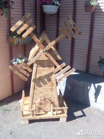 Мельница декоративная