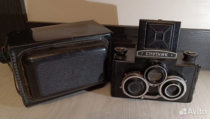 Винтажная стереокамера Спутник