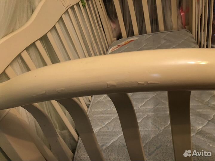 Детская кроватка с маятником Можга