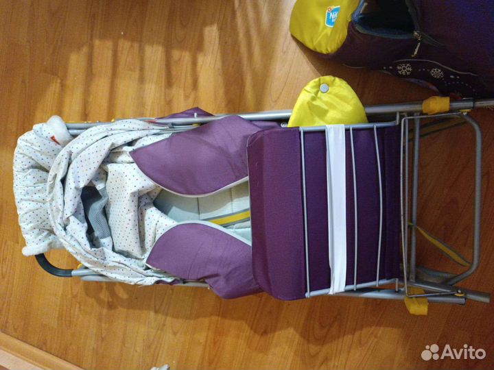 Санки коляска nika