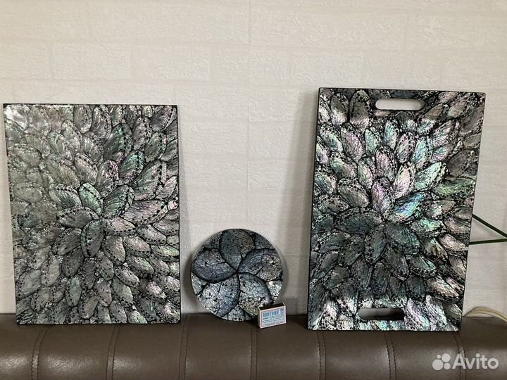 Изделия из перламутра галиотис