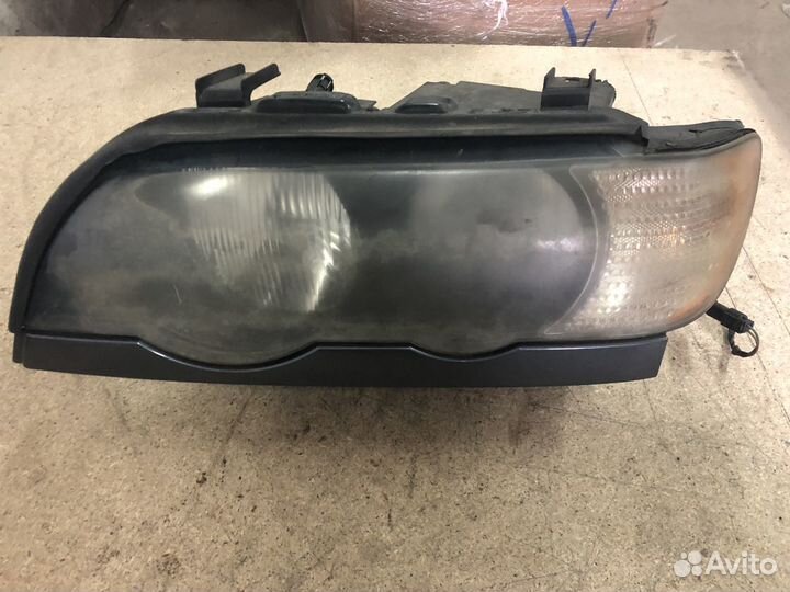 Фара правая, левая бмв Х5 Е53 Европа галоген