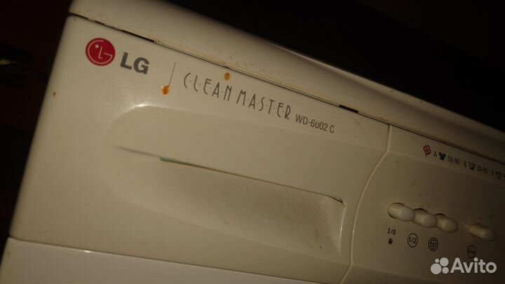 Стиральная машина lg wd 6002 на запчасти