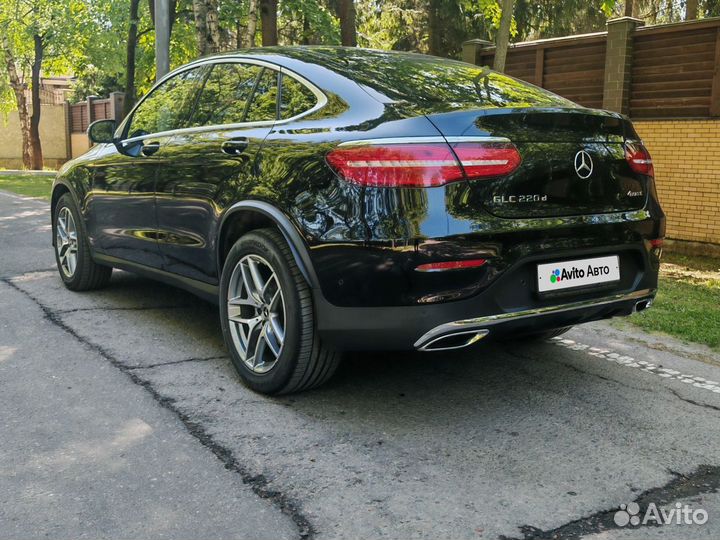 Mercedes-Benz GLC-класс Coupe 2.1 AT, 2018, 17 700 км