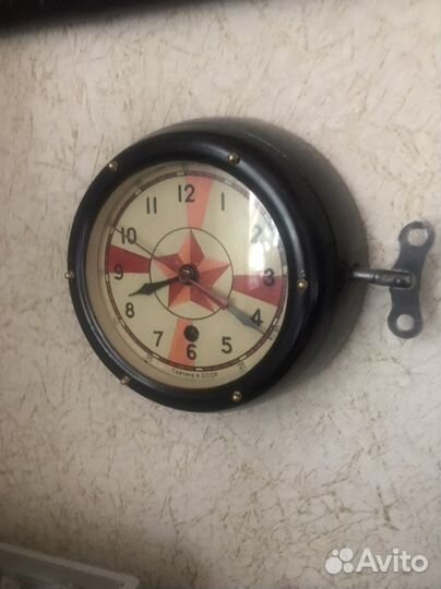 Часы каютные судовые радиорубка