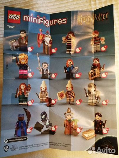 Коллекция Гарри Поттер Лего