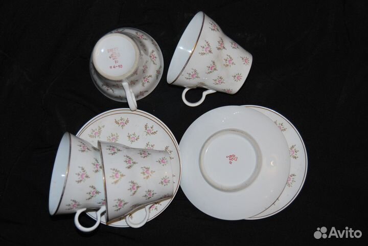 Фарфоровые чашки СССР