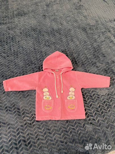 Флисовая кофта для девочки 92-98