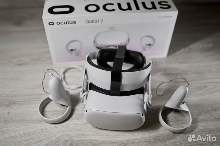 VR шлем Oculus Quest 2 с удобным креплением