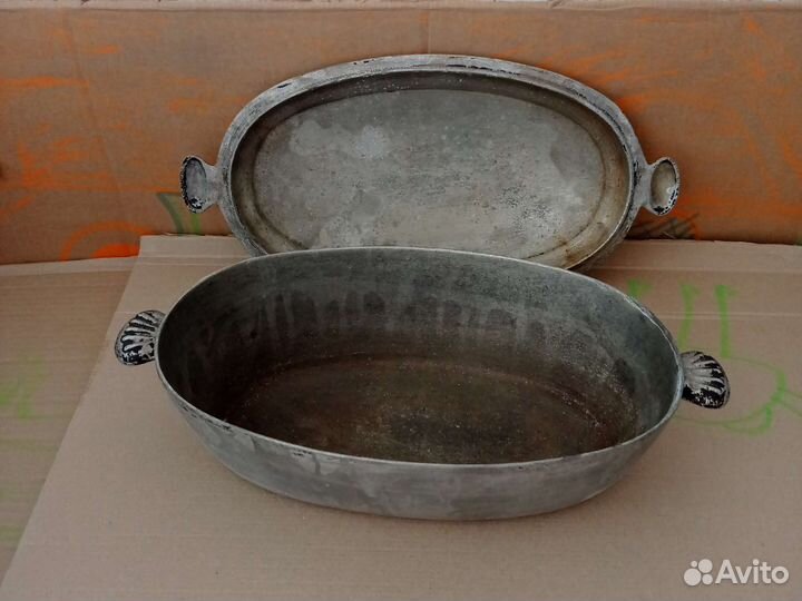 Гусятница чугунная СССР