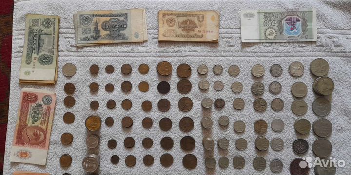 Коллекция монеты и купюр СССР