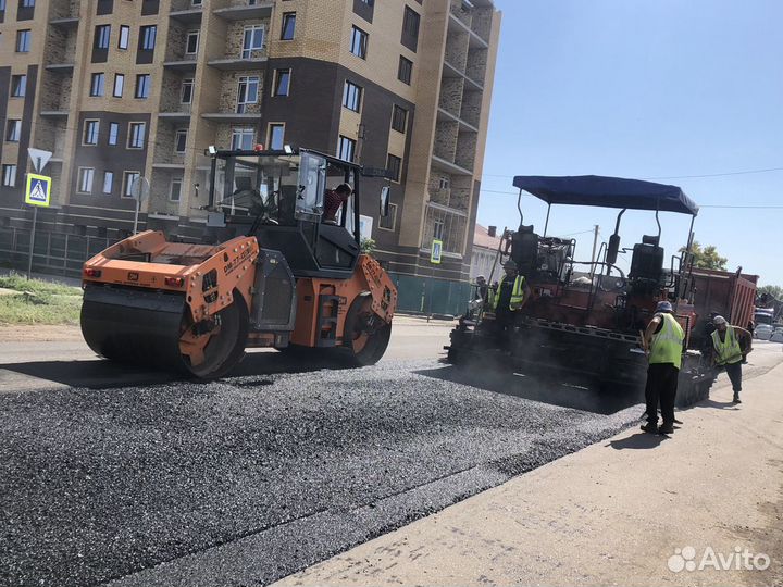 Асфальтирование, благоустройство территорий