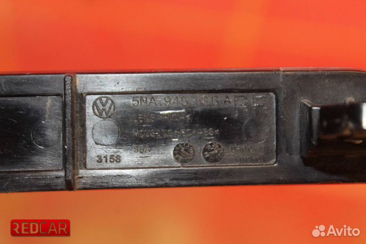 Катафот бампера заднего правый Volkswagen Tiguan 2