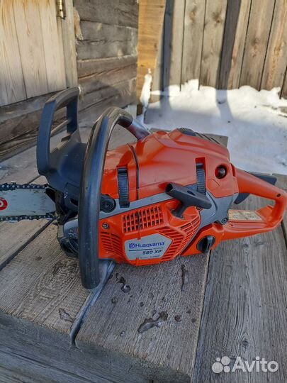Бензопила хускварна 560