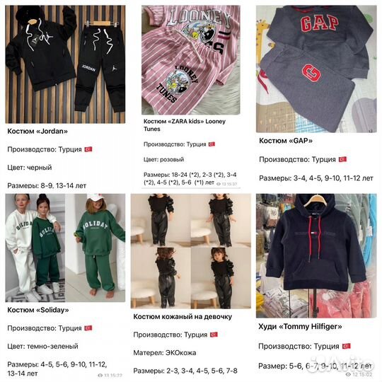 Пакет вещей из Турции (оптом)