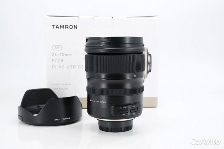 Tamron AF SP 24-70mm f/2.8 DI VC USD G2 (A032) Nik