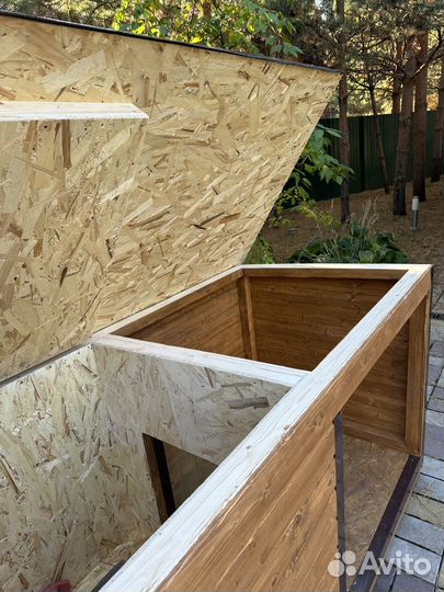 Будка для собаки утепленная