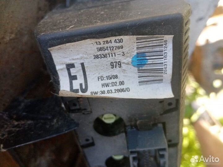 Дисплей информационный Opel Corsa D 2008