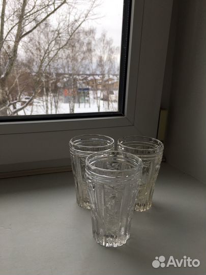 Стопки хрусталь