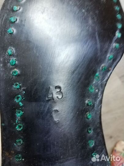 Сапоги офицерские хромовые