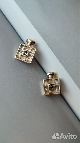 Серьги Chanel