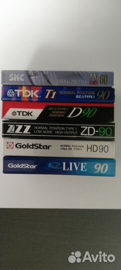 Кассеты 6 шт