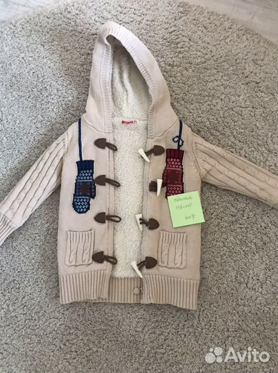 Кофта теплая для девочки