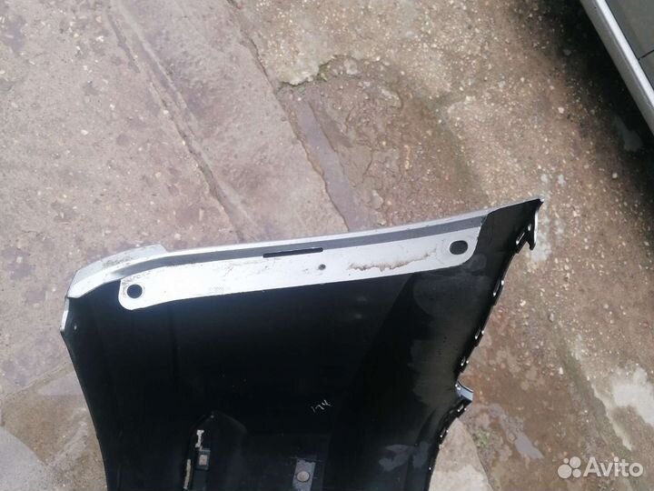 Бампер задний volkswagen polo седан 5 рестайл