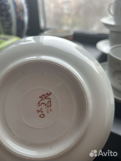 Чайная пара вербилки СССР