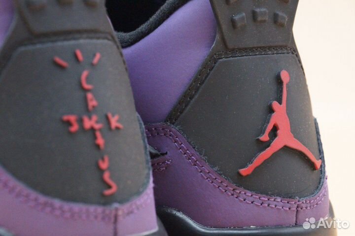 Кроссовки Nike x Air Jordan 4 Cactus Purple