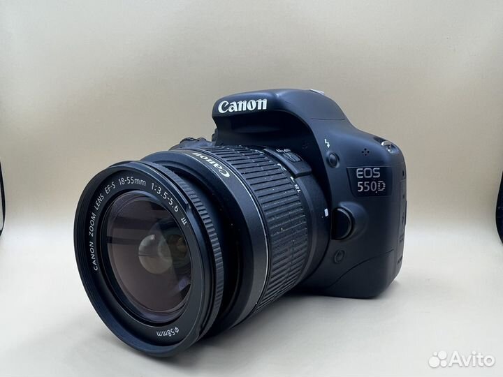 Canon 550d kit 18-55mm III