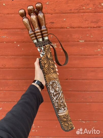 Шампура + чехол 