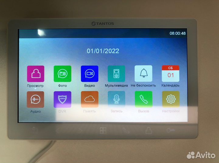 Видео домофон Tantos Prime HD SE