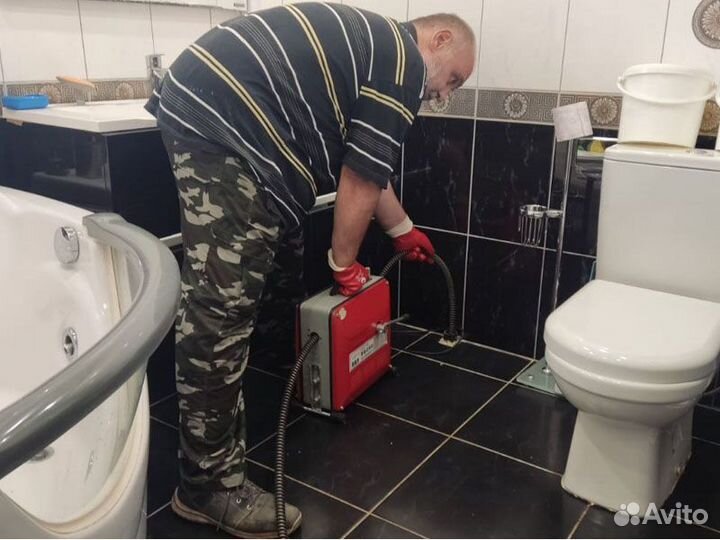 Прочистка канализации / Устранение засоров