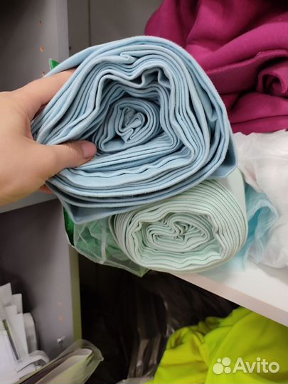 Ткань футер 2х нитка