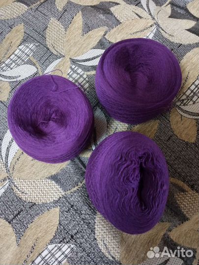 Пряжа для вязания шерсть СССР 1 кг 700 гр