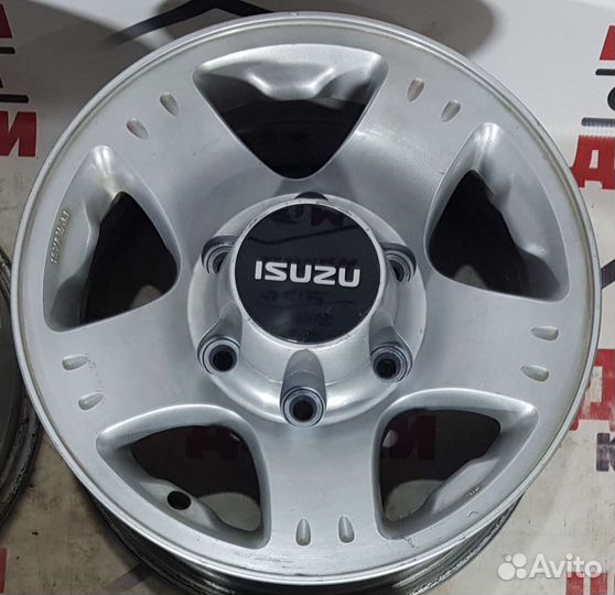 Диски, колеса, литые Isuzu r15; 6x139,7; цо 100,5