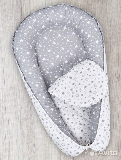 Кокон для новорожденных, подушка