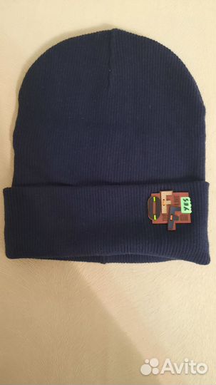 Шапка демисезонная двойная на мальчика