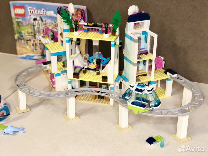 Lego Friends Курорт Хартлейк-Сити лего 41347