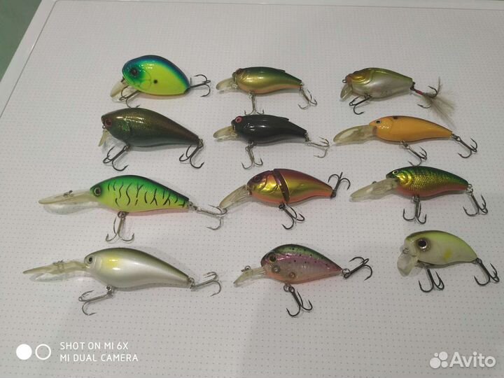 Японские минноу,кренки,шеды и ретлины