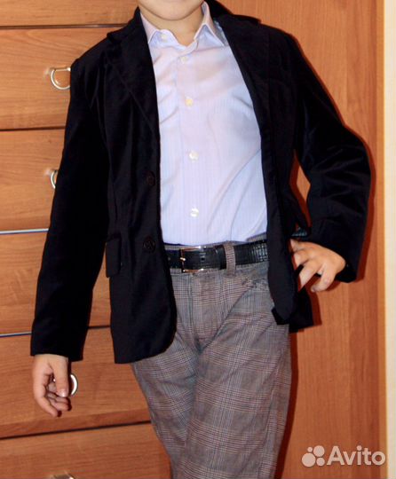 Пиджак детский Zara нарядный 5-7 лет