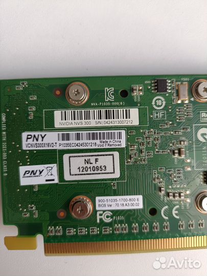 Nvidia quadro nvs 300