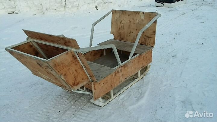 Сани для снегохода